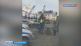 В Уфе на проспекте Октября водитель легковушки сбил пешехода