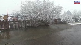 Изменила ли зимняя погода ситуацию в деревне Волчицкое Новоржевского района? Прямое включение съёмочной группы