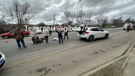 В Ставрополе на пешеходном переходе водитель BMW сбила мужчину