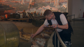 В музее-заповеднике "Сталинградская битва" завершили реставрацию первой диорамы