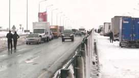 Снежный плен для водителей на трассе М-4 "Дон" окончен