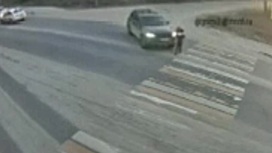 Момент наезда на девочку в Павловском Посаде попал на видео