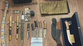 Вор похитил у пенсионерки в Челябинске коллекцию холодного оружия