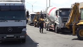 Многокилометровая очередь на границе с Китаем: о причинах скопления большегрузов на МАПП "Забайкальск"
