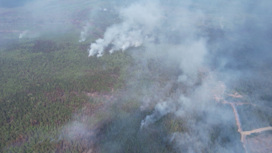 Спасатели продолжают бороться с огненной стихией на Среднем Урале