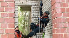 Работа "на высоте". В Архангельске проходят ежегодные областные соревнования спасателей