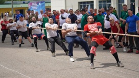Финальные соревнования по гиревому спорту и перетягиванию каната стартовали в Краснодаре