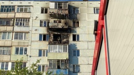 В Коврове спасатели МЧС России по Владимирской области ликвидировали пожар в многоэтажном доме