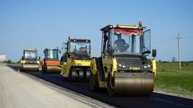 Ремонт дороги в Перелюбском районе выполнен на 50 процентов