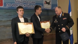 Подростков из Нижнеудинского района наградил министр МВД России