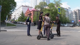 С нарушителями правил езды на электросамокатах начали бороться в Хабаровске