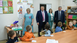 Игорь Руденя посетил Городскую среднюю школу Калязина