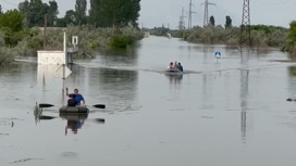 Пик подъема воды после украинского теракта и разрушения Каховской ГЭС пройден