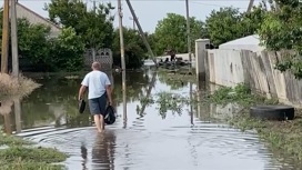 В затопленных районах Херсонщины в ближайшие дни пройдут сильные ливни