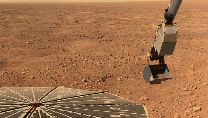 Зонд Phoenix Marslander, исследовавший арктические регионы Красной планеты, также обнаружил признаки солёной воды