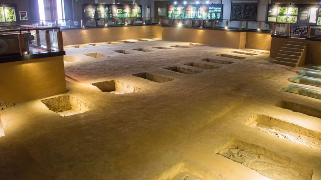 Захоронения человеческих жертв эпохи Шан в Иньсюй. Фото: beibaoke/LiveScience