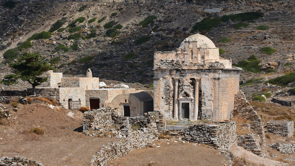 Храм Эпископи на острове Сикинос. Фото: Ministry of Culture and Sports, Greece