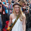 Евровидение-2012. На красной дорожке. Представительница Дании /Eurovision 2012. The red carpet ceremony. Participant from Denmark