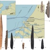 Археологи изучили десять наконечников, выброшенных на берег волнами Северного моря.