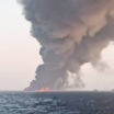 Крупнейший иранский корабль сгорел в Аравийском море