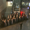 Артисты "Геликон-оперы" выступили на Ленинградском вокзале в Москве