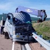 В Бурятии грузовик врезался в микроавтобус, пятеро госпитализированы