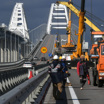 Работы по усилению опор Крымского моста завершены