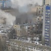 Ракета попала в многоэтажку в Донецке