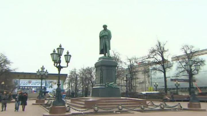 Реставрация памятника Пушкину начинается в центре Москвы