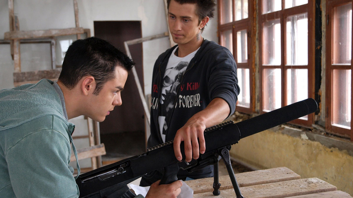 Павел Прилучный. Кадр из Х/ф "На игре"