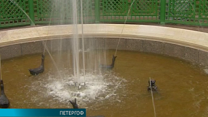В Петергофе отреставрировали один из самых любимых фонтанов Екатерины Первой