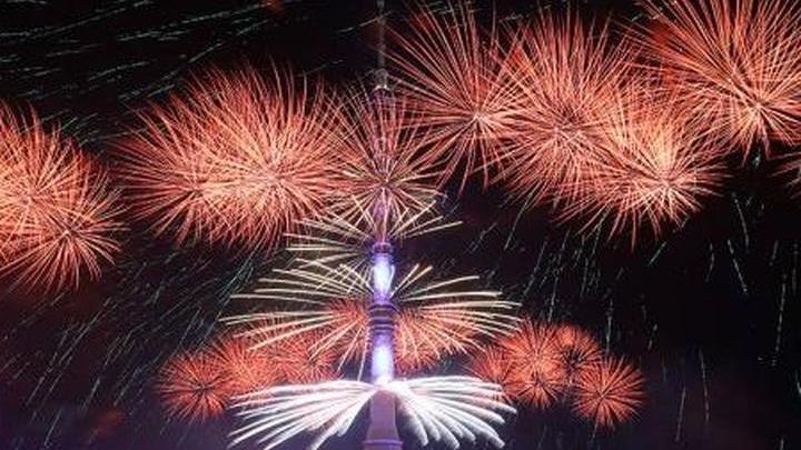 Масштабное световое шоу на фасаде Останкинской башни открыло Международный фестиваль