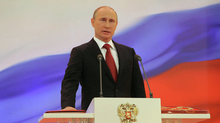 Владимир Путин вступил в должность президента России
