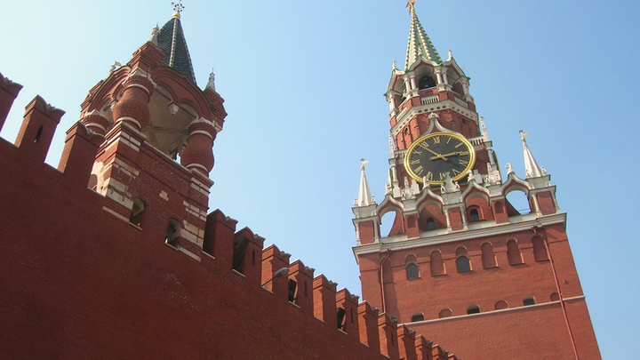 Спасская башня(1491,1624 г.г.) Кремля.