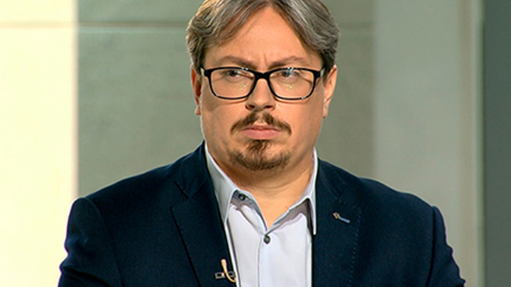 Руководитель отдела религии телеканала "Царьград" Михаил Анатольевич Тюренков.