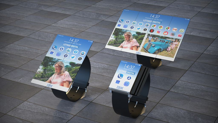 IBM патентует смарт-часы, превращающиеся в планшет