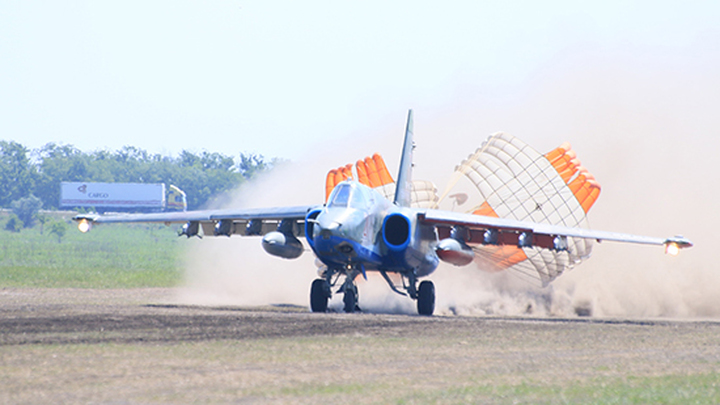 Минобороны РФ перебазировало штурмовики Су-25СМ в Белоруссию
