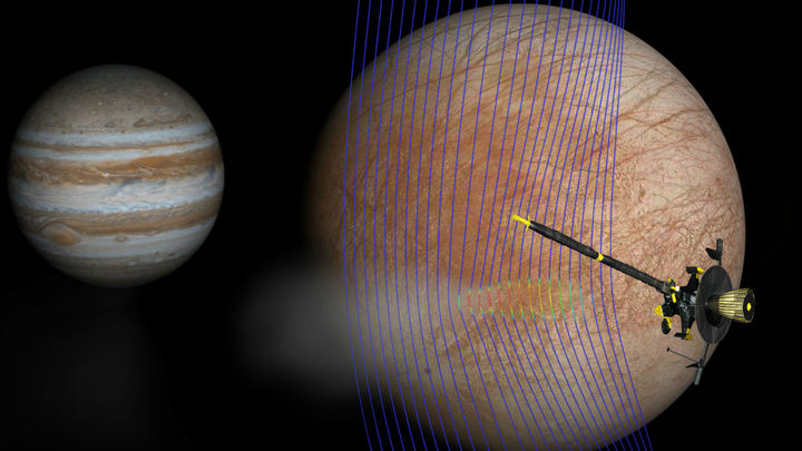 Астрономы доказали существование огромных гейзеров на спутнике Юпитера