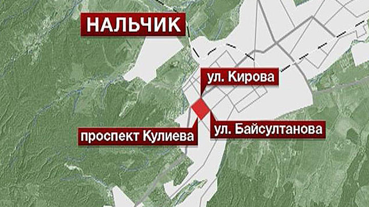 Карта Нальчика Фото