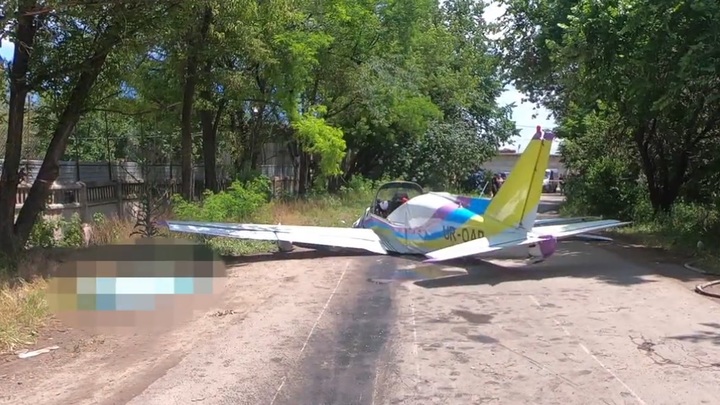 Появилось видео фатальной авиакатастрофы в Одессе