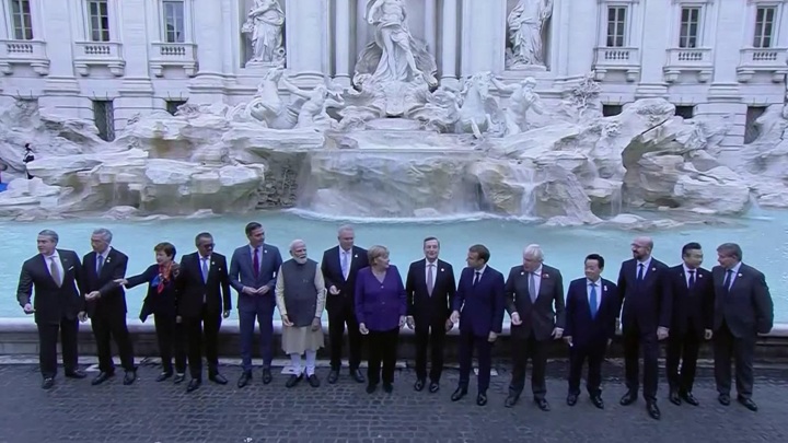 Саммит лидеров стран "большой двадцатки" прошел в Риме