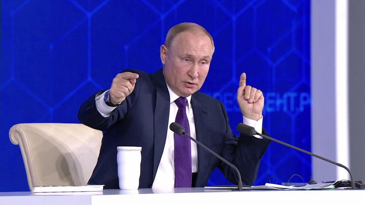 Судьба Донбасса и переговоры с Байденом: основные заявления Путина