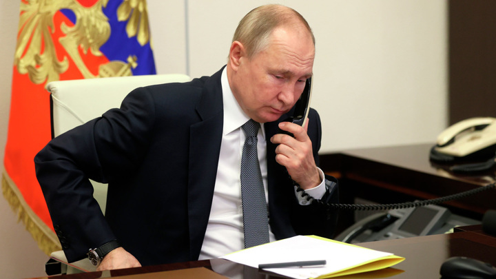 Путин рассказал Пашиняну о ходе переговоров по гарантиям безопасности