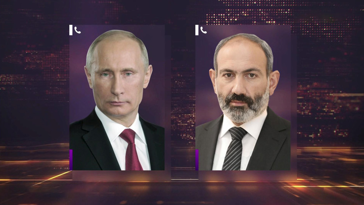 Президент России и премьер Армении созванивались дважды