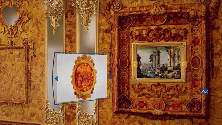 Музей-заповедник "Царское Село" подготовил виртуальную версию Янтарной комнаты