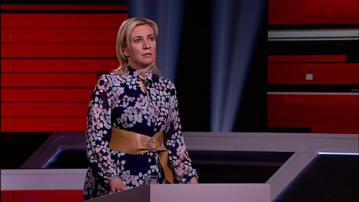 Захарова считает, что Запад соревнуется, поставляя Украине летальное оружие