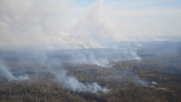 Пять суток огнеборцы тушили природный пожар в Мазановском районе