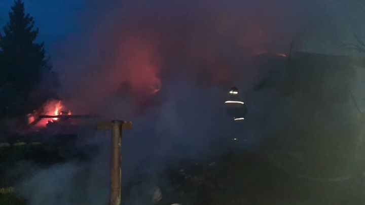 На пожаре в деревне Новлянка Владимирской области погибла пожилая женщина