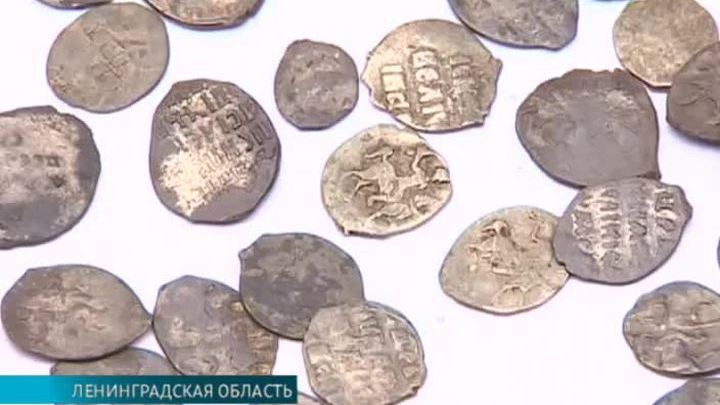 Ученые изучают найденные в Старой Ладоге монеты